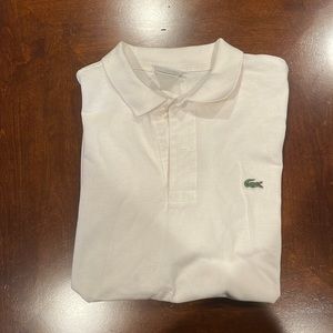 Lacoste mens polo size 6